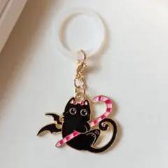 ハンドメイド　めじるしアクセサリー　猫のアンブレラマーカー