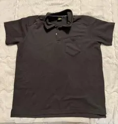 作業着　厚手ポロシャツ　黒