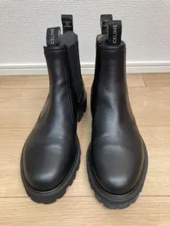美品 セリーヌ CELINE マーガレット チェルシーブーツ 38