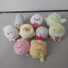 すみっコぐらし　手乗りぬいぐるみ含む　9体セット