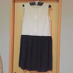 新品！COS 白×黒 ツートーンワンピース