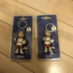 2018FIFAロシアワールドカップ キーホルダー2個セット