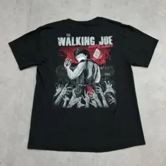 エスキモージョーズ　ウォーキングデッドパロディ　半袖Tシャツ　古着　ブラック　M