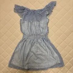 未使用品　Lovetoxic チェック柄 ワンピース M