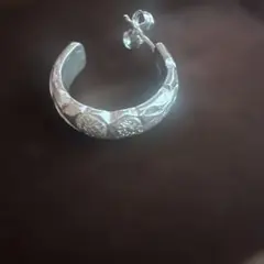 Wailea シルバー フープピアス　片耳用