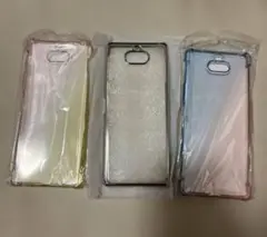 Xperia 8 ケース カバー ソフトケース tpu 3個セット sss