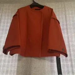 新品未使用　leilill オレンジ ノーカラージャケット