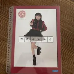 アンジュルム松本わかなさんピンナップポスター！！