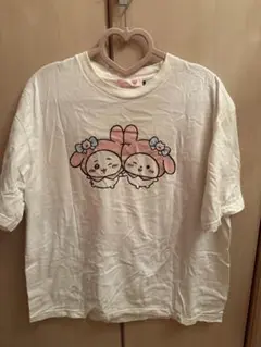 Chiikawa x Sanrio キャラクターTシャツ ちいかわサンリオコラボ