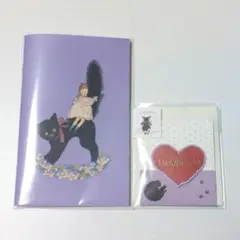 【訳あり】くらはしれい　A6　ミニノート　メッセージカード　THANK YOU