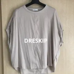 DRESKIP リブ切替ドルマンブラウス　SHOO LA RUE