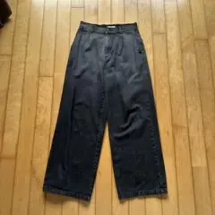 ワイドストレートグラデーションデニム