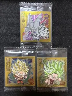 ドラゴンボールシールウエハースw5-05 w5-08 w5-17