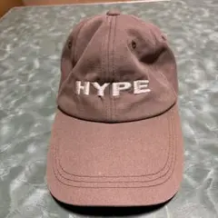 ⭐︎しまむら/HYPE ロゴキャップ　ブラウン⭐︎