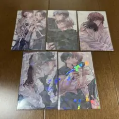 ピットスポルム トレーディングホログラムカード 全5種