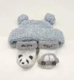 gelato pique ベビー靴下 パンダ 車デザイン