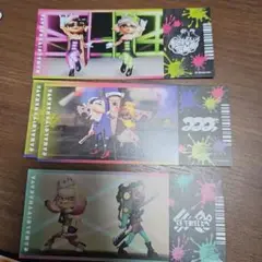 スプラトゥーン3 キャナルシティ博多 フェスチケット風カード