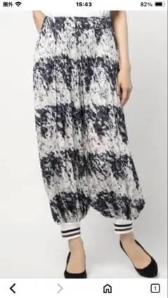メルシーボークー フジプリ パンツ クロ