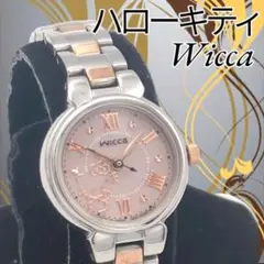 稼動品　腕時計　CITIZEN wicca ハローキティー  　ソーラー時計 稼動品 腕時計 CITIZEN wicca ハローキティー ソーラー時計