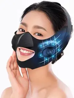 ⭐大特価⭐美顔器 EMS フェイスベルト サウナ V顔 自宅エステ USB充電