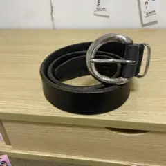 E.C.P. 本革 レザーベルト ヴィンテージ系 A.G.R.タグ付 アメカジ