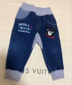 未使用に近いミキハウス　ダブルビー　デニムパンツ　現行品