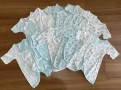 恐竜柄 ベビー肌着 10枚セット 50-60cm
