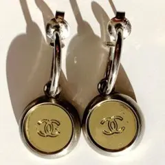 美品 CHANEL シャネル ピアス ヴィンテージ ココマーク