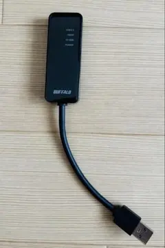 BUFFALO LUA5-U3-A3TE-NBK PLCアダプタ ブラック