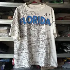 US vintage 90s 'FLORIDA' printed Tshirt