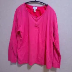 JOCKEY ピンク 長袖Tシャツ XL