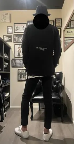 CRIMIE　フリーススウェット切り替えプルオーバー　クライミー　フルジップ CRIMIE クライミー プルオーバー パーカー メンズ ロゴ(crimie
