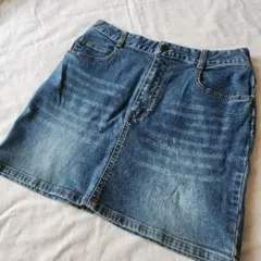 yellow96 デニムミニスカート☆Ｍsize