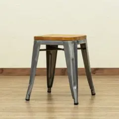 Mercury　ヴィンテージスツール　1脚　シルバー