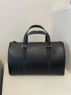 美品 Burberry ボストン ハンドバック ブラック