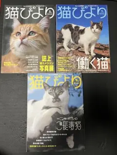 猫びより 2014年 5月号・7月号 ・9月号　3冊セット