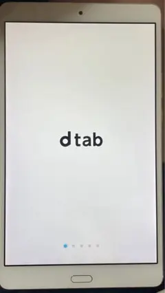 HUAWEI TECHNOLOGIES dtab D-01J SILVER