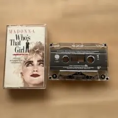 MADONNA Who's That Girl カセットテープ