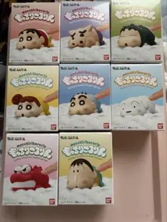 クレヨンしんちゃん もっちりころりん 7つ 全種類 コンプリートセット！