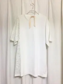 N°21 ヌメロヴェントゥーノ レース Tシャツ トップス