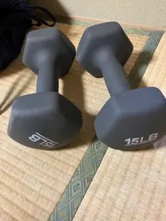 15LB ダンベル 2個セット　約7kg