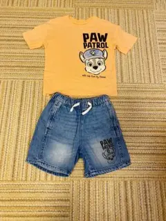 【H&M】パウパトロールTシャツ&ハーフデニム