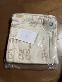 【未使用】cofucu 寅年アフガン オーガニックコットン おくるみ