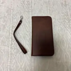 SONY xperia 10 iii スマホケース 手帳型 ダークブラウン