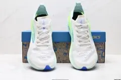 BrooksGlycerinMax厚底ランニング ピンクグリーン23.5cm新品
