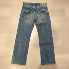 新品未使用♡ミュベール MUVEIL デニム リボン ヒョウ柄