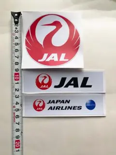 JAL JAPAN AIRLINE 日本航空　ステッカー　写真参照セット