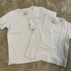 無印良品グレー Tシャツ 120cm 90cm セット　兄弟コーデ