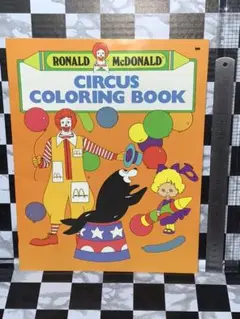 1983 アメリカ マクドナルド 特大 ぬりえ アメトイ ヴィンテージ レア