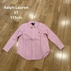 【USED・訳あり】Ralph Lauren 長袖シャツ サイズ5 115cm